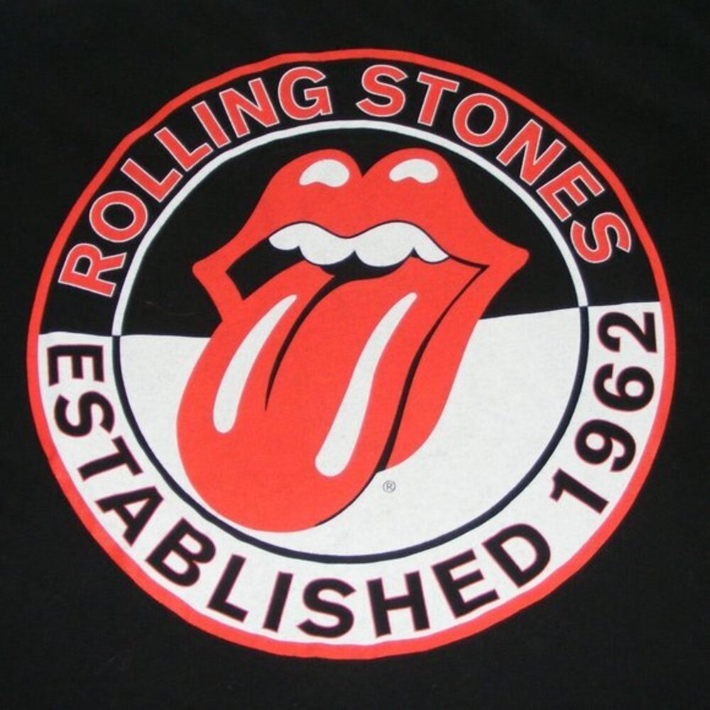 ROLLING STONES Tshirt, 2XL, Established 1962, SS